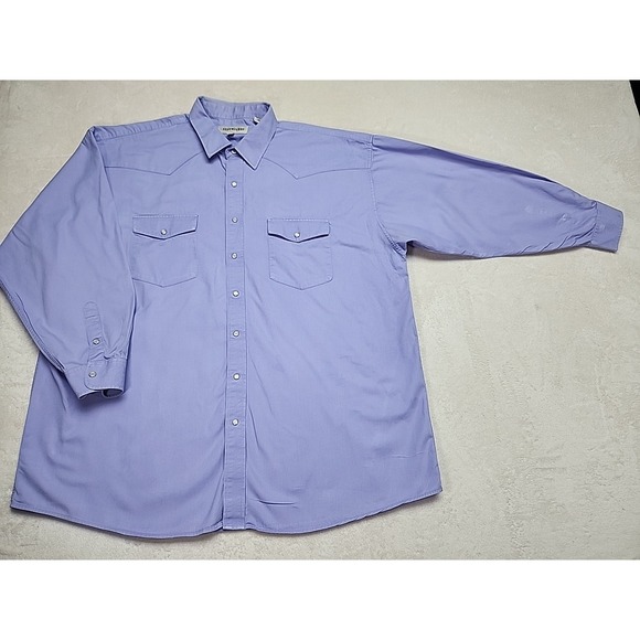 Cody James Other - Cody James Western Pearly‎ Snap Button Up Long Sleeve Shirt Xxl Purple